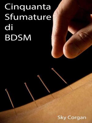 cover image of Cinquanta sfumature di BDSM